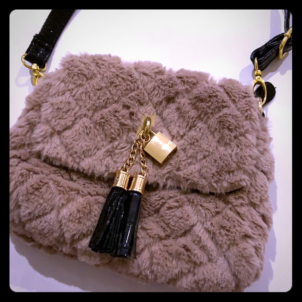 Brand New Faux Fur small bag